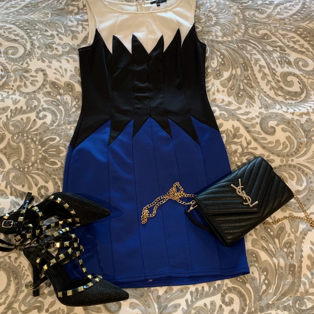 Color block dress